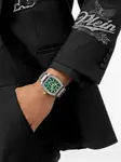 Наручные часы The Hexagon Phantom 44 мм Philipp Plein, зеленый - фото 2