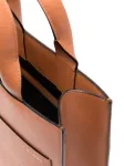 Сумка-тоут Boxy размера мини Valextra, коричневый - фото 5