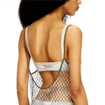 Пляжное платье mesh DIESEL, серый - фото 2