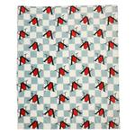 Hunter x Hunter - Logo Checkered Throw Blanket - фото