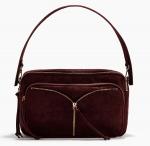 Сумка H&M Shoulder, бордовый - фото