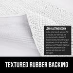 Коврик для ванной Gorilla Grip, 122х44 см, белый - фото 3