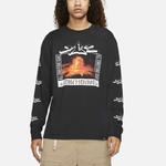 Толстовка Men's Nike Acg Printing Round Neck Pullover Black, черный - фото 3