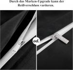 Комплект постельного белья RUIKASI, 2 предмета, 140х200/80x80, черный - фото 7