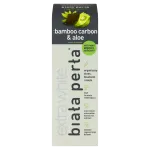 Biała Perła Bamboo Carbon&Aloe зубная паста с бамбуковым углем, 75 мл - фото