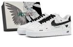 Кроссовки для скейтбординга Air Force 1 Thermal Coverage low top unisex Nike, белый - фото