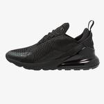 Кроссовки Nike Air Max 270 Triple Black, черные - фото