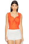Топ Raelyn от Astr The Label, orange - фото