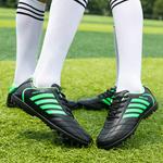 Футбольные бутсы унисекс с низким верхом зеленые Binary - фото 8