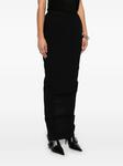 Юбка макси Soft Pillar от Rick Owens, черный - фото 3