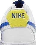 Кроссовки Nike Court Vision Low 'White Blue Void', белый - фото 8