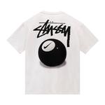 Футболка Nike x Stussy 8 Ball Tee 'White', белый - фото 3