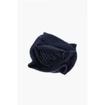 Шелковая брошь с розой Corneliani, синий - фото