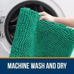 Коврик для ванной Olanly, 92х60 см, изумрудный - фото 5