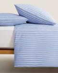 Пододеяльник Zara Home Striped, голубой/белый - фото 5