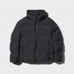 Детский пуховик Uniqlo, 09 черный - фото