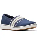 Женские слипоны Cloudsteppers Breeze Sky Mist Clarks, синий - фото