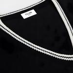 Свитер мужской черный Celine, черный - фото 4