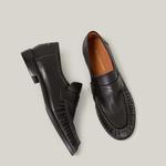 SHOEMAKER QUEEN Женские лоферы черные, цвет Black - фото 6