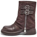 Ботильоны женские AGSDON, Brown - фото