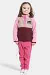 Толстовка MONTE KIDS HALF BU 4 Didriksons, бордовый - фото 4