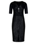 Платье в пучок 1 Pinko, черный - фото