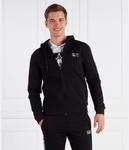 Толстовка мужская Ea7 с логотипом, черный - фото 3