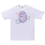 Футболка BAPE Ape Head Firework Tee #2, White - фото