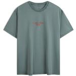 Футболка SS25 мужская Calvin Klein, серо-зеленый - фото