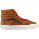 Кроссовки Vans модель Sk8-hi цвет коричневый - фото 4