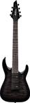 Электрогитара Jackson JS Dinky Arch Top JS22Q-7 DKA HT 7-String Guitar, Trans Black Burst - фото 2