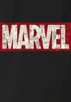 Logoshirt Футболка "Marvel Comic Block Logo" с крутым принтом, черный - фото 5