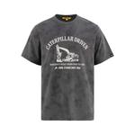 Футболка мужская CAT, кирпично-красная - фото 2