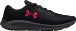 Кроссовки Under Armour Charged Pursuit 3 4E Wide Black Red, черный - фото