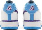 Кроссовки Nike NBA x Air Force 1 '07 LV8 '75th Anniversary - Lakers', белый - фото 7
