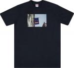 Футболка Supreme Banner Tee 'Navy', синий - фото