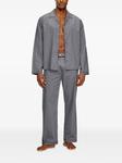 Diesel пижама Paul в клетку, серый - фото 2
