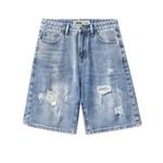 Джинсовые шорты мужские Jeep, синий - фото