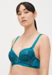 Бюстгальтер Ann Summers MIRAGE PADDED PLUNGE, Teal/Mottled Teal - фото 4