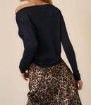 Топ с длинным рукавом Feeling It в темно-синем PROJECT SOCIAL T - фото 3