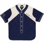 Бейсбольная куртка Unisex HUMAN MADE, marine синий - фото