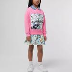 Толстовка детская Burberry с рисунком, розовый - фото 3