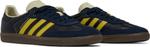 Кроссовки Adidas Wales Bonner x Samba 'Collegiate Navy Yellow', синий - фото 9