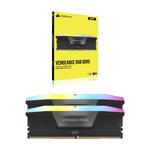 Оперативная память CORSAIR Vengeance RGB, 96 Гб DDR5 (2x48 Гб
