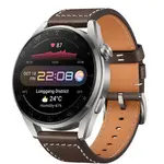 Умные часы Huawei Watch 3 Pro LTE, серебристый / коричневый - фото 2