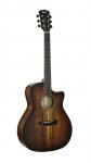 Акустическая гитара Cort COREGAOPLB Core Series Acoustic Electric Cutaway Guitar. Solid Blackwood - фото