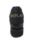 Кроссовки на шнуровке Replay, черный - фото 3
