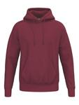 Erima Худи цвета бордо - фото