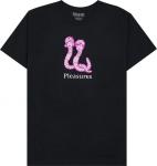 Футболка Pleasures Mud Pigment T-Shirt 'Black', черный - фото