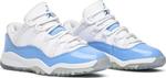 Кроссовки Air Jordan 11 Retro Low BP UNC, белый - фото 8